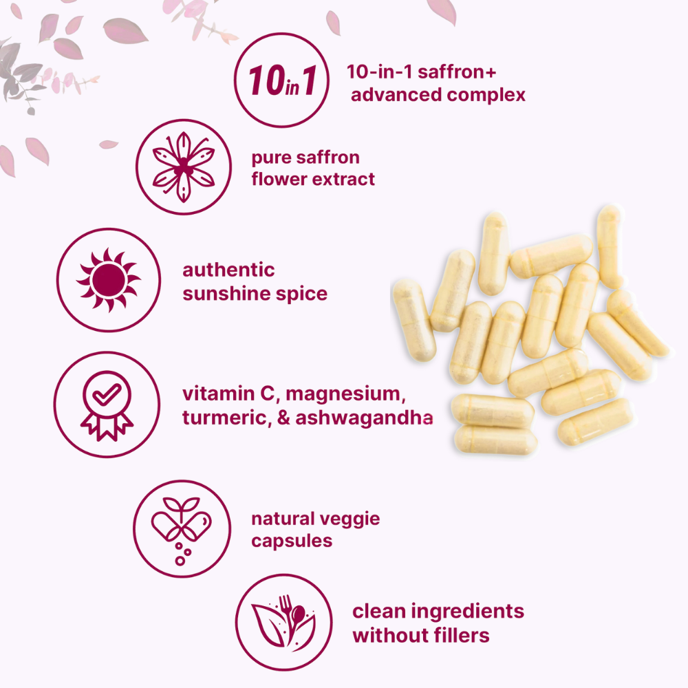 Happy Saffron+ Advanced Capsules