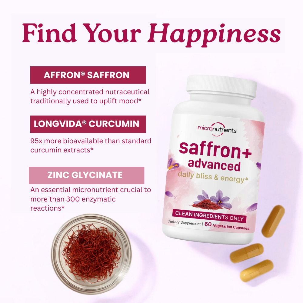 Happy Saffron+ Advanced Capsules